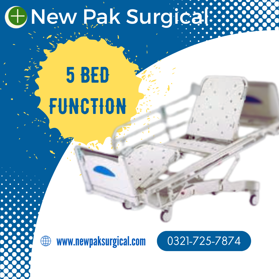 Luxurious 5 Function Hospital Bed (Refurbished)