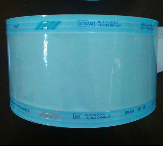 STERILIZATION PAPER HEAT SEALING FLAT SEAL 100mm x 200mm YIPAK CHINA