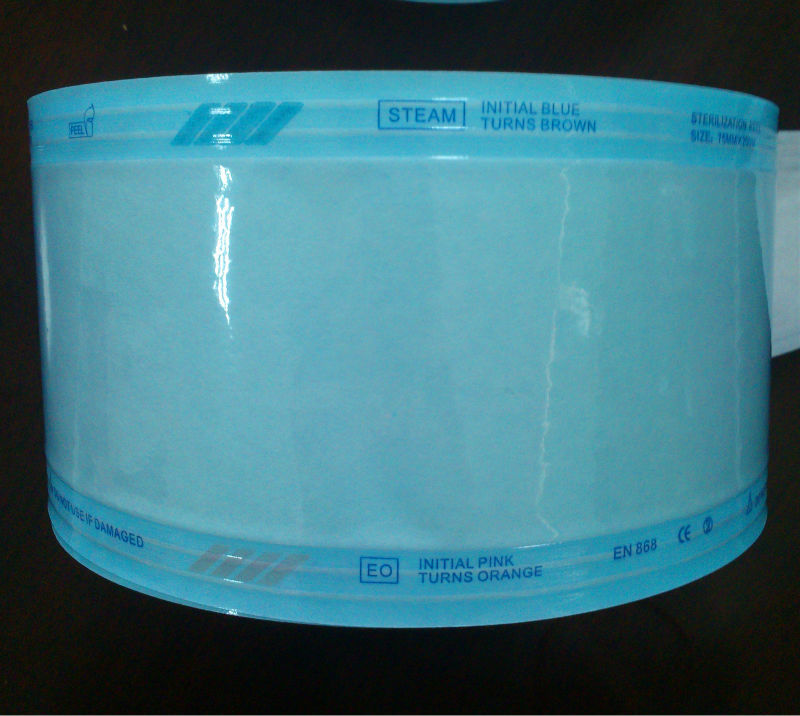 STERILIZATION PAPER HEAT SEALING FLAT SEAL 100mm x 200mm YIPAK CHINA