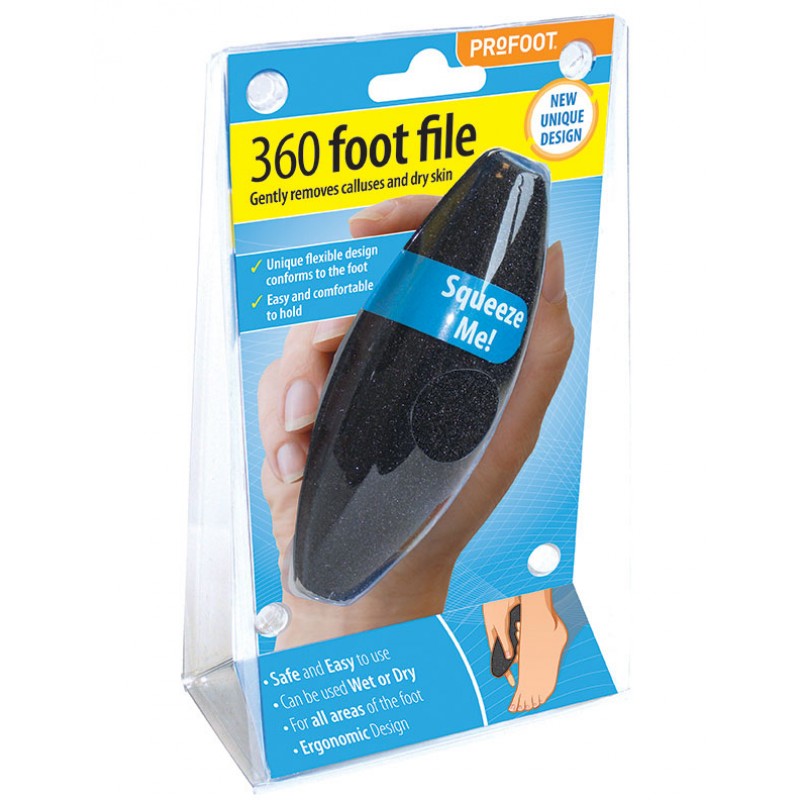 PROFOOT 360 FOOT FILE  ( BLACK )