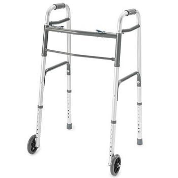 Walker for Adults Standard Without Wheel (Aluminium)