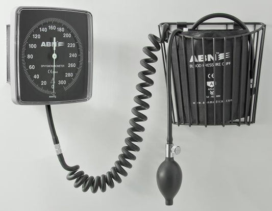 BLOOD PRESSURE MONITOR ABN - CLOCK-WALL ANEROID