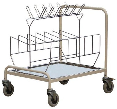 BED PAN TROLLEY