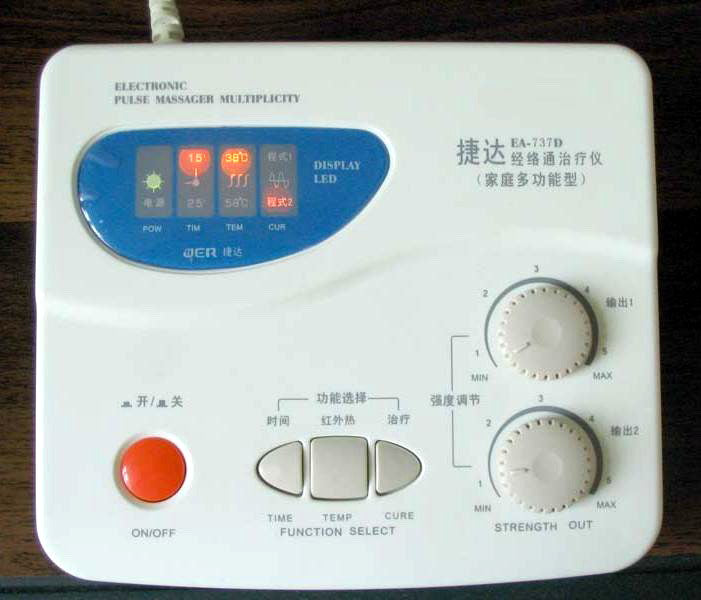 ELECTRONIC PULSE MASSAGER TENS - EA-737D