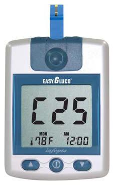 GLUCOMETER EASYGLUCO AUTO-CODING ( with 25 strips )