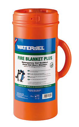 WATER GEL FIRE BLANKET CANISTER 5" X 6" ( 183 X 152CM )