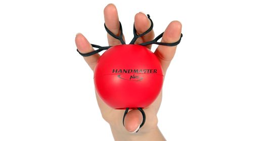 HANDMASTER PLUS - MEDIUM BALL - RED