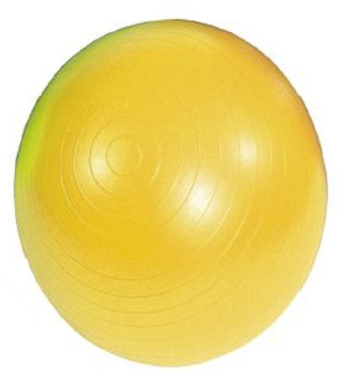 MAMBO MAX AB GYM BALL - 45 CM - YELLOW - FASTER BLASTER PUMP