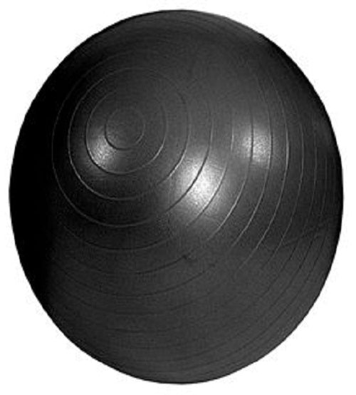 MAMBO MAX AB GYM BALL - 85 CM - BLACK - FASTER BLASTER PUMP