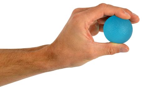 MANUS SQUEEZE BALL - 50MM - FIRM BLUE
