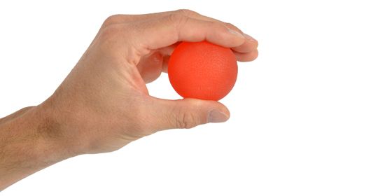 MANUS SQUEEZE BALL - 50MM - SOFT RED