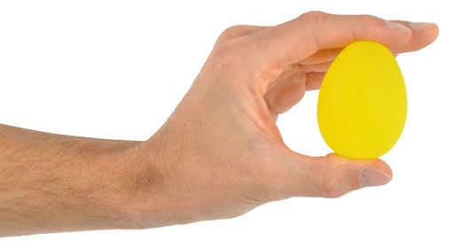 MANUS SQUEEZE EGG - EXTRA SOFT YELLOW