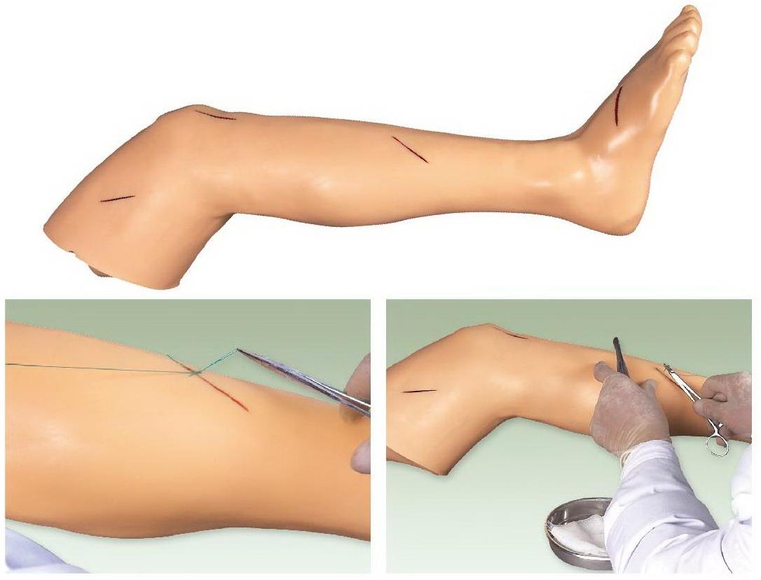 ADVANCED SUTURE PRACTICE LEG (SOFT)