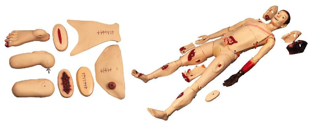TRAUMA NURSING CARE MANIKIN (SOFT)