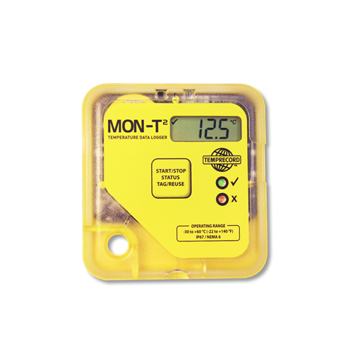 DATA LOGGER MON-T2 WITH LCD DISPLAY TEMPRECORD NEW ZEALAND