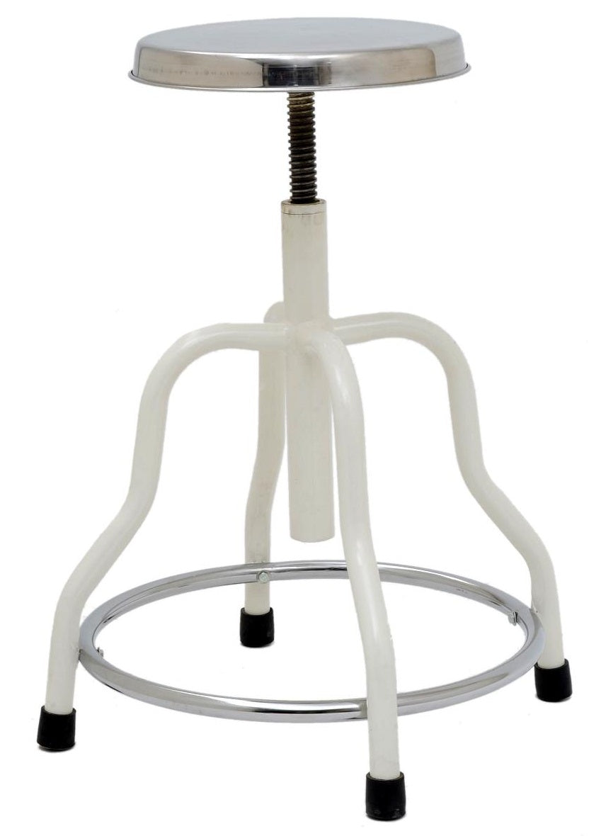 PATIENT STOOL - STAINLESS STEEL TOP