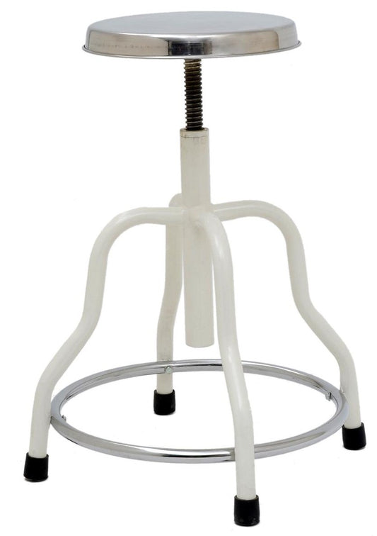 PATIENT STOOL - STAINLESS STEEL TOP