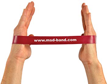 MSD BAND LOOP MEDIUM RED 28cm