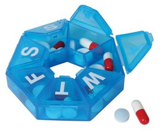 WEEKLY PILL REMINDER - ROUND