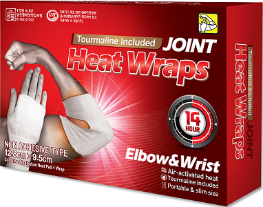 JOINT HEAT WRAPS FOR ELBOW & WRIST PACK OF 4 KOREA