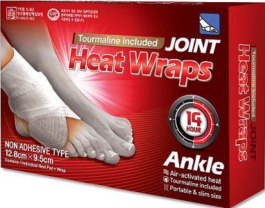 JOINT HEAT WRAPS FOR ANKLE SET OF 4 KOREA