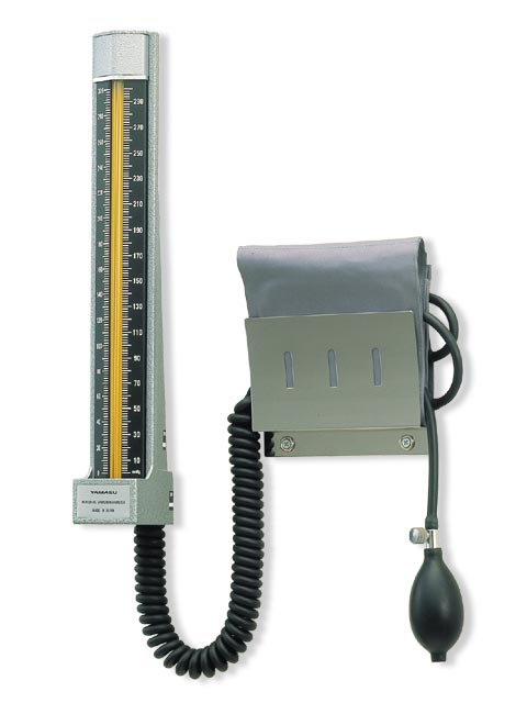 BLOOD PRESSURE MONITOR MERCURIAL WALL-TYPE MODEL-630 YAMASU JAPAN