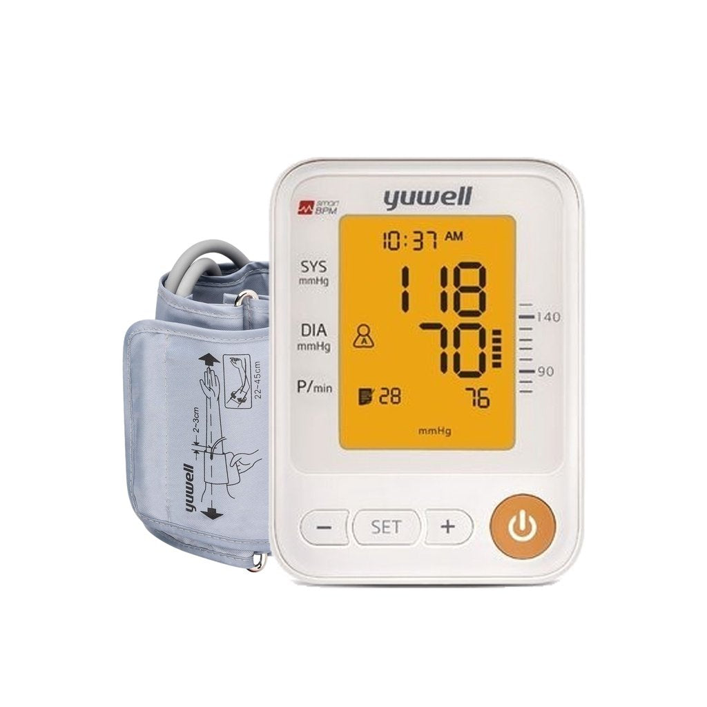 Electronic Blood Pressure Monitor with Sound YUWELL YE650D