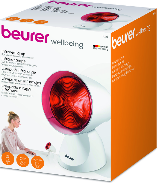 Beurer IL21 150W Powerful Infrared Lamp