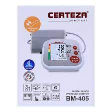 Certeza BM 405 - Digital Blood Pressure Monitor - (White &amp; Grey)