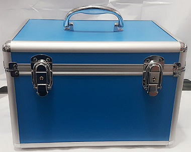 FIRST AID BOX ALUMINIUM BLUE  MEDIUM CHINA