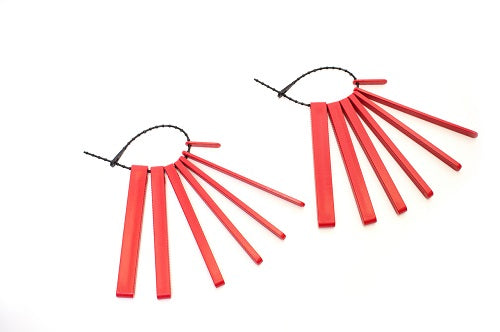 JAW GRADING BITE BLOCKS ( RED)  SET TALK TOOLS  U.S.A