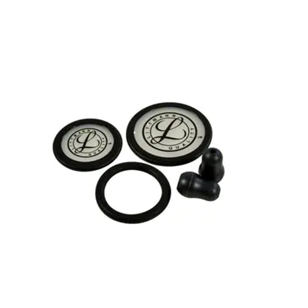 3M™ Littmann® Stethoscope Spare Parts Kit Classic III™ Cardiology IV™ and CORE, 40016, Black,