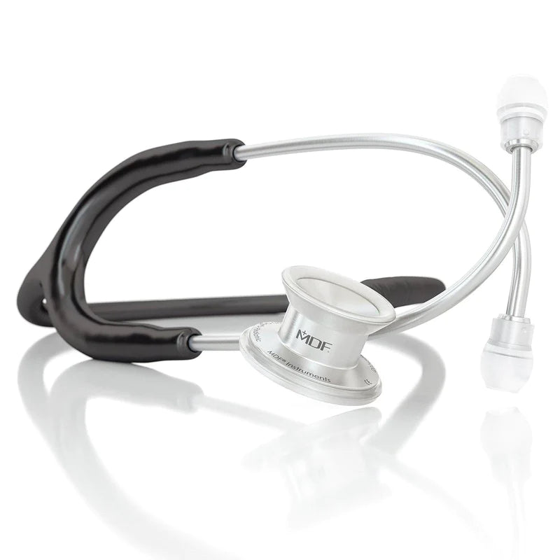 BLACK MD ONE® PEDIATRIC STETHOSCOPE -