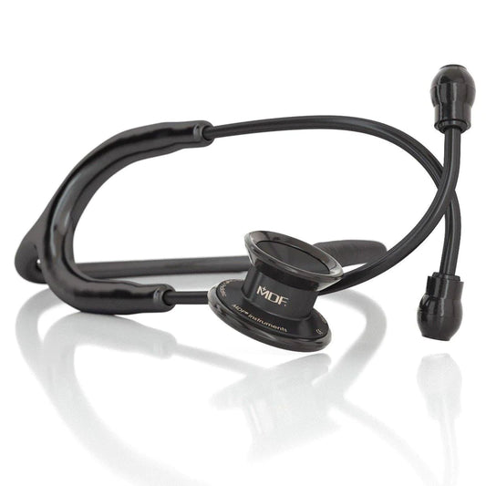BLACK/BLACKOUT MD ONE® PEDIATRIC STETHOSCOPE -