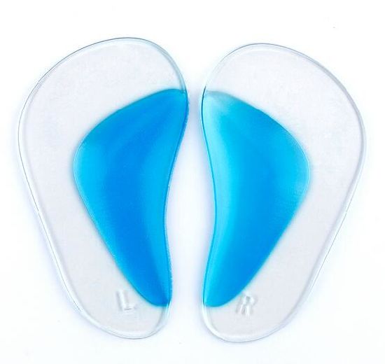 Flat Foot Arch Corrector Support Arch Orthopedic Braces O Leg Correction Soft Silicone Orthotic Insoles for Kids Adults