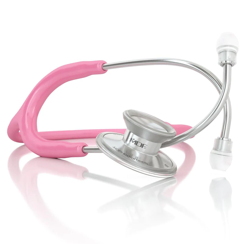 mdf stethoscope acoustica r stethoscope light pink 800x